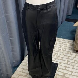 Hollister Women's Sleek Black Trousers